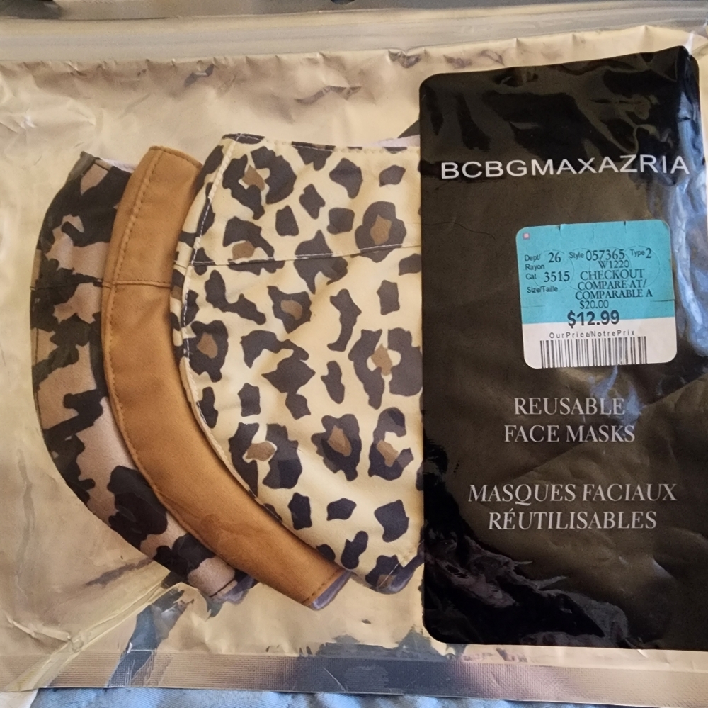 BCBG New in bag -face masks